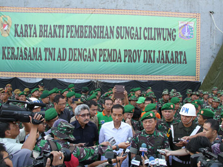 Rp192 Miliar, Dana yang Disiapkan Jokowi untuk Sungai Ciliwung